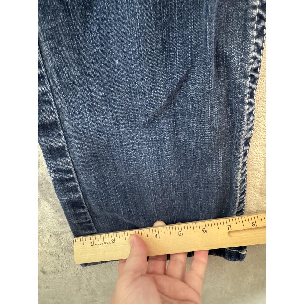 Ariat REAL Denim Jeans Womens 25L Bootcut Low Rise Stretch Embroidered Pockets - Picture 14 of 14